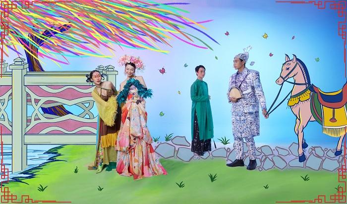 Hoa hậu Nông Thúy Hằng kể “Truyện Kiều” bằng ngôn ngữ thời trang